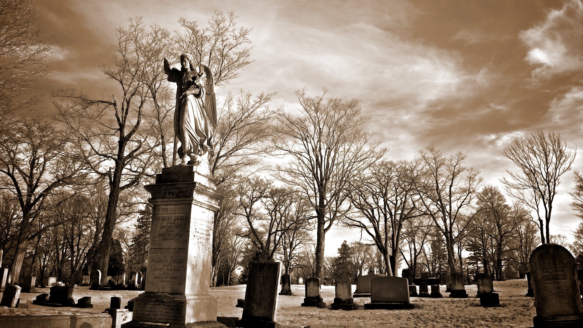 monuments-winter-cementery-cemetery-monuments-dusk-surreal-architecture-full-hd-1920x1080